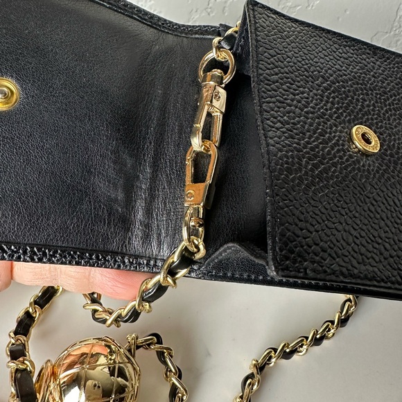🔥Authentic CHANEL CC Caviar Pouch/Shoulder Bag - Picture 10 of 12